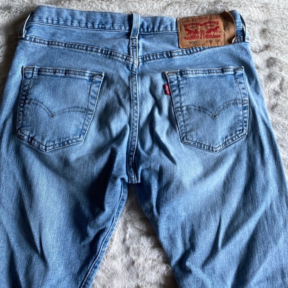 Levi 501 Jeans W30 L30 - Picture 7 of 12